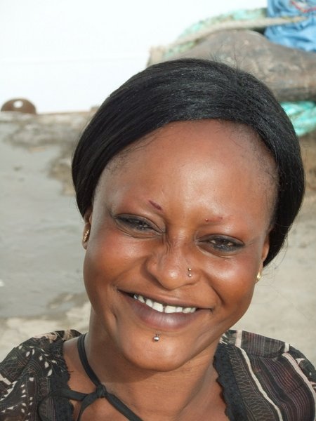 Smiling Gambian Woman