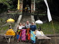 Steve, Suzanne and us at Candidasa Temple