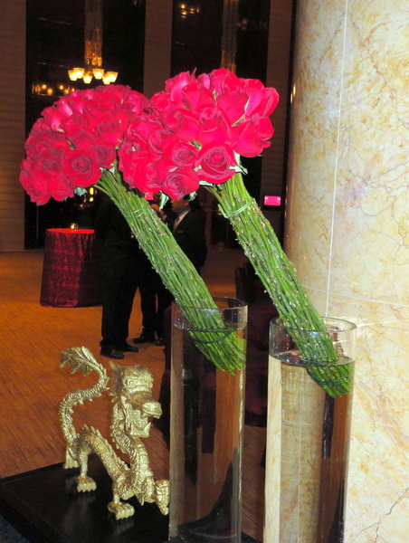 Roses in the Lobby