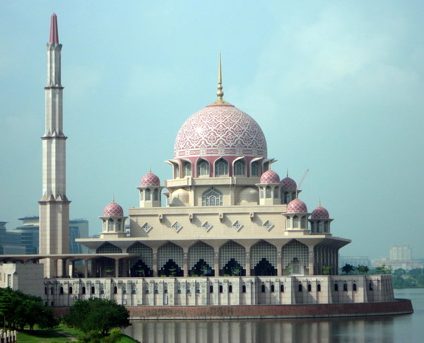 The Pink Mosque in Putrajaya