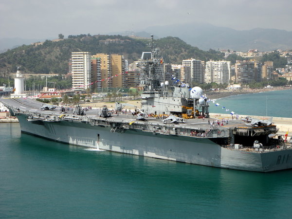 SPANISH AIRCRAFT CARRIER