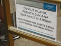 DEVIL'S ISLAND LANDING