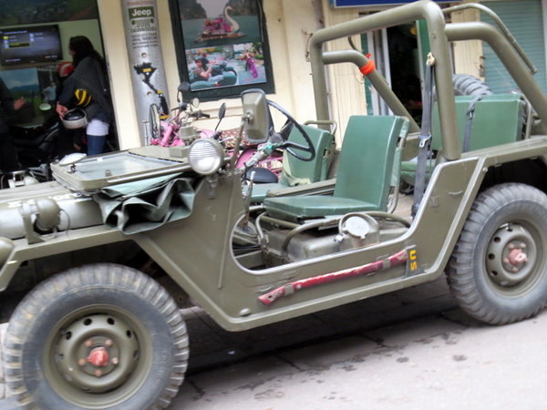 LEFTOVER US ARMY JEEP