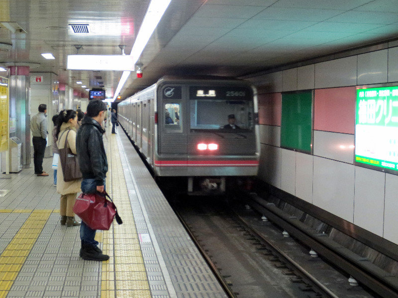 OSAKA SUBWAY TRAIN
