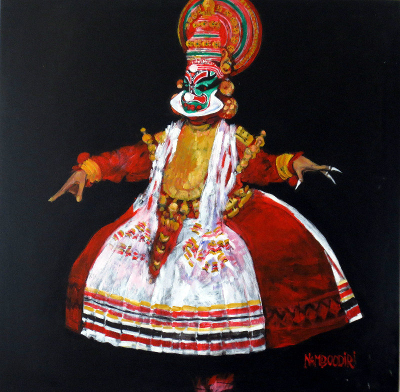 KATHAKALI DANCER