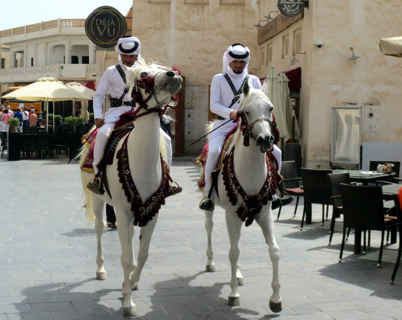 ARABIAN HORSES AND GUARDS