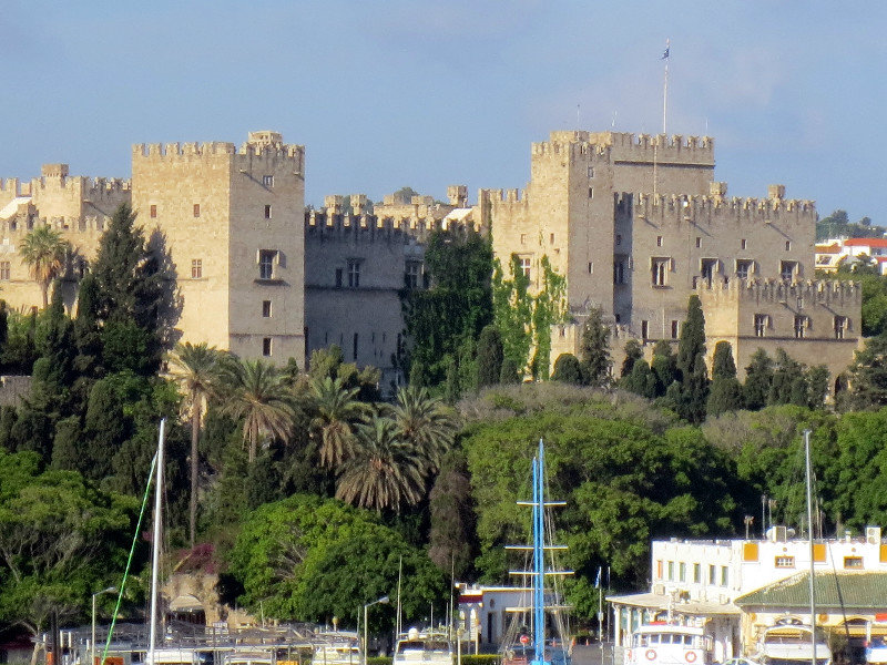 THE FORTRESS AT RHODES