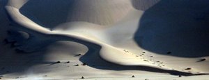 THE MIGRATING DUNES OF NAMIBIA