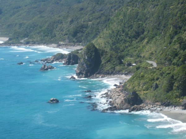 A shot down the West coast of NZ, lots of films done here, including Jurrasic Park!!