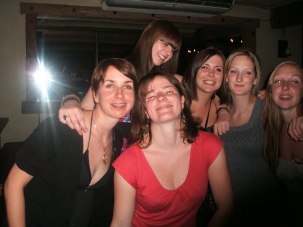 Kate, Katrina, Amy, Me, Fionnuala amd Jess