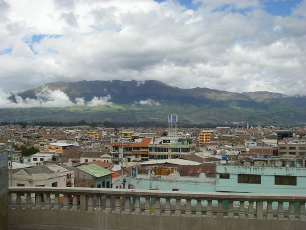 Typical Andean city