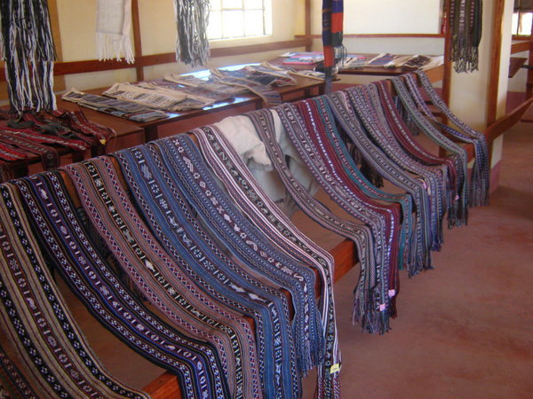 Taquile weaving