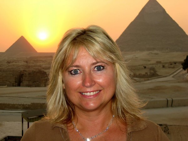 Sunset at the Pyramids