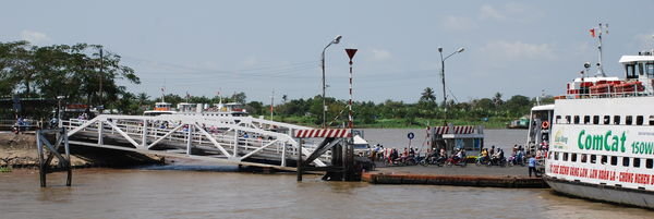 Ferry arrival