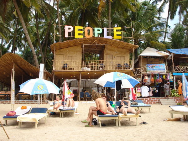 Beach hut in Palolem