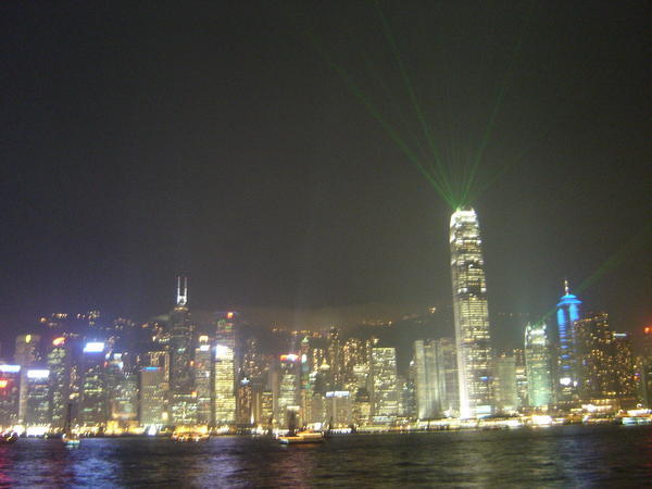 HK Island Light Show!