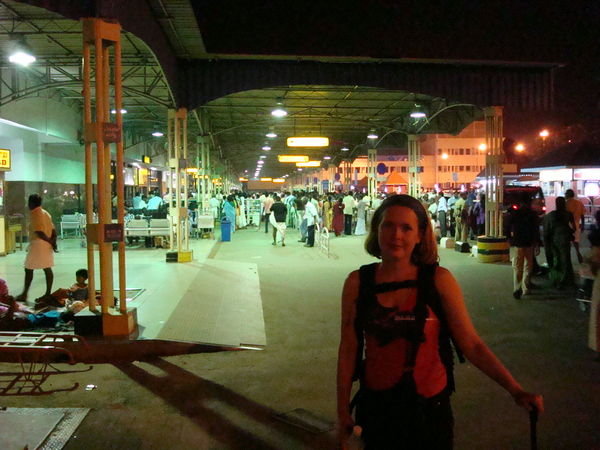 Angela at Thiruvananthapuram (Trivandrum) Airport