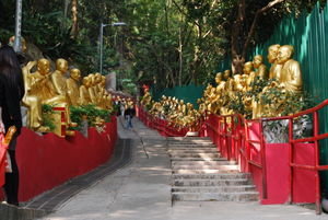 10,000 Buddha Walk