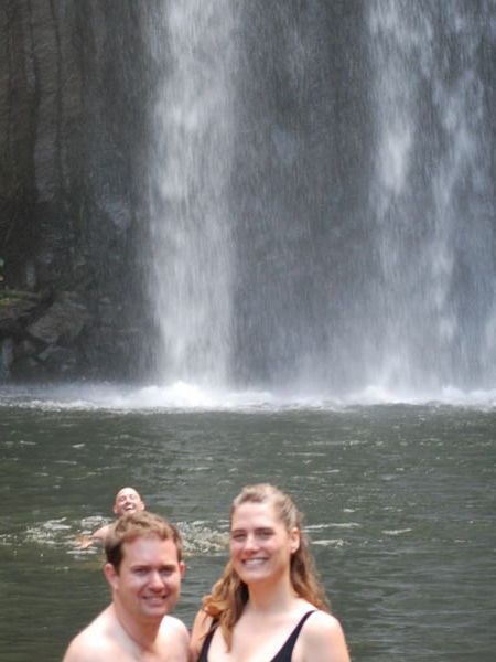 Millaa Millaa Falls = Penny & Murray with Ryan in the background