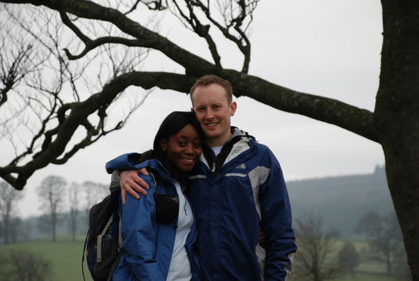 Lavinia and Steve Burch looking forward with excitement to hiking the Pennine Way on 27 April 2008 to raise money for the Ectopic Pregnancy Trust