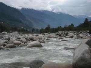 Views from the river, Indian Himalayas