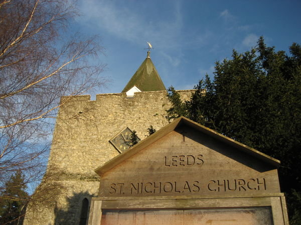 St Nicholas Church. Leeds, Kent