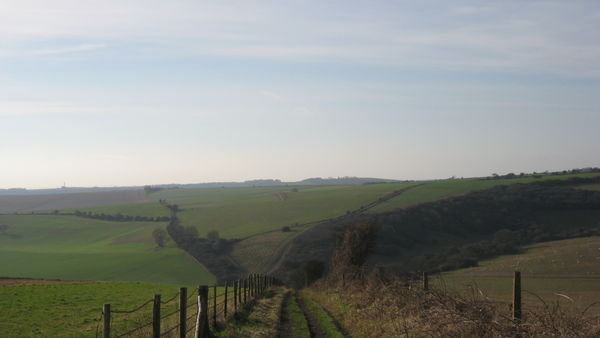 Views out towards the Sussex countryside
