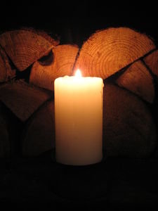 In memory of our loss - Our flickering candle