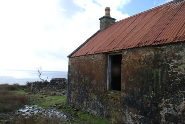 A ruined croft. Suisnish, South Skye