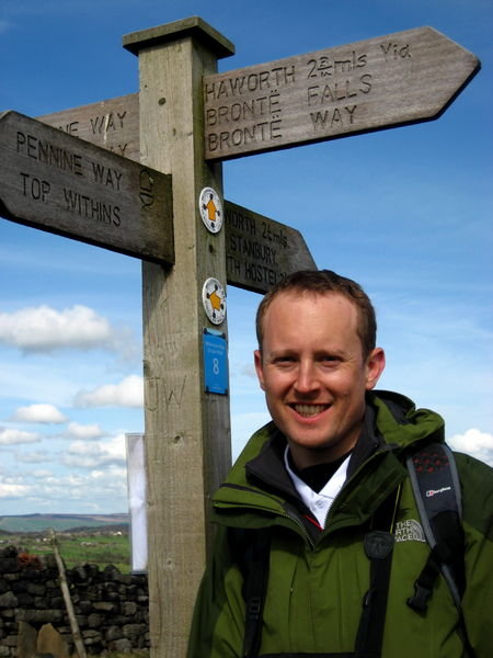 Finished our walk for the day...time to explore the Bronte Way. Yorkshire