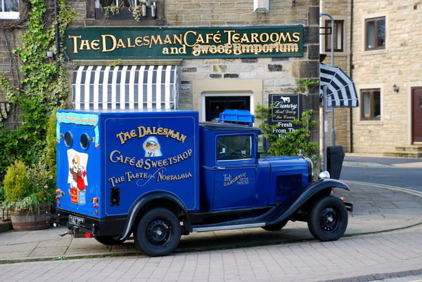 Dalesman Tearooms. Gargrave, Pennine Way, Yorkshire