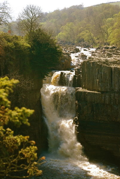 High Force Waterfall. Pennine Way, Yorkshire