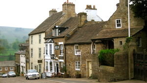 Alston, the highest market town in England. Cumbria
