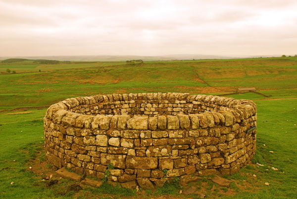 Old Roman Well. Housesteads. Pennine Way, Northumberland