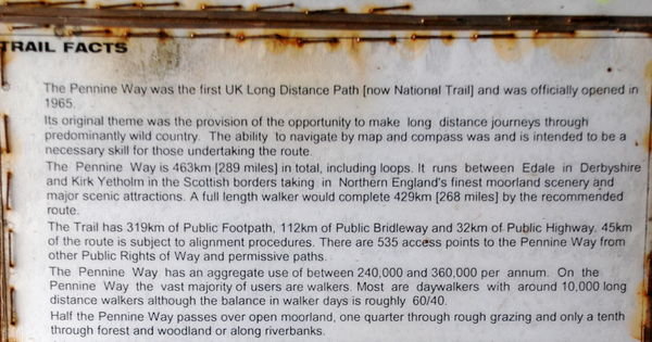Mountain Refuge Hut Pennine Way Trail Facts. Lamb Hill, Northumberland