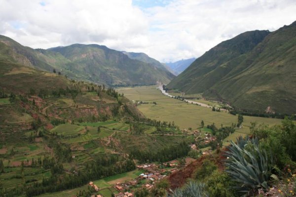 Einblick in das heilige Tal der Inkas