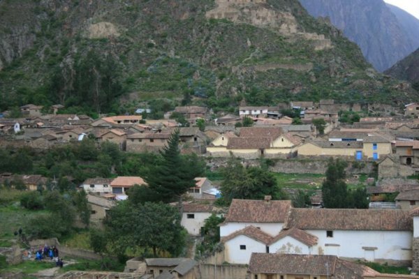 Das Dorf Ollantaytambo besteht fast so seit Inkazeiten