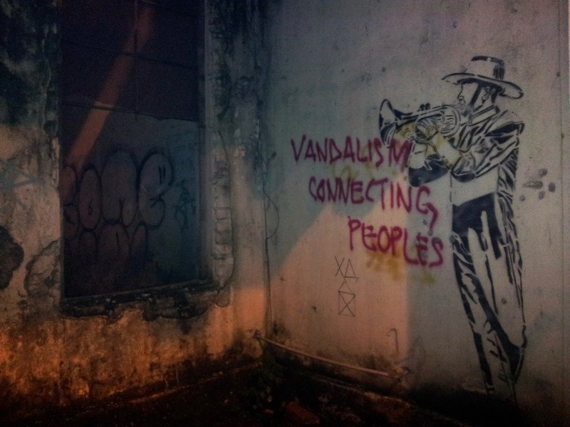 vandalism connecting people