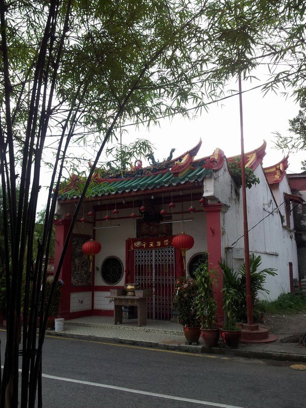 ein kleiner chinesischer Tempel