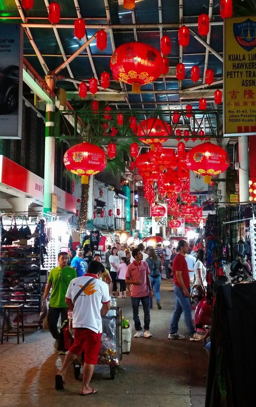 Petaling Street - erster Stopp - Einkaufen :-)