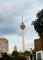 Der Fernsehturm in Kuala Lumpur - Menara Tower