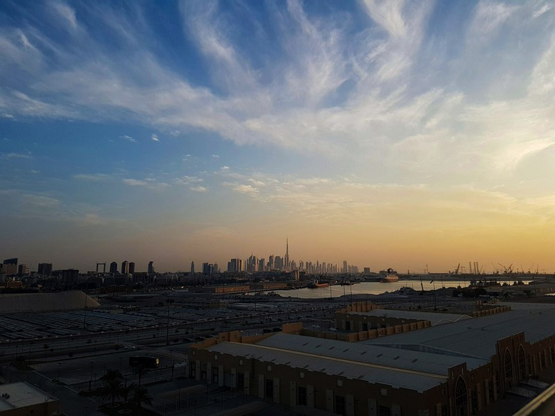 5 - Sonnenuntergangsstimmung in Dubai