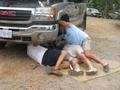 How many campers does it take to remove a bolt??