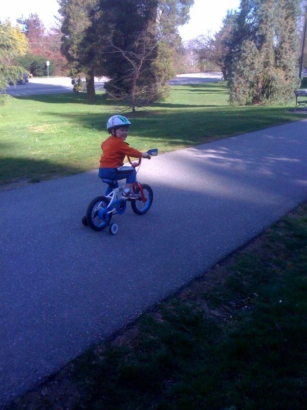 another Brady and his bike