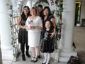 Linda, the bride and her girls