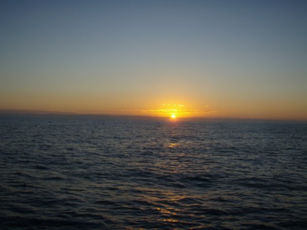 Sunrise outside of Hilton Head