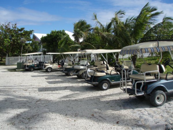 Parking Lot at Elbow Cay
