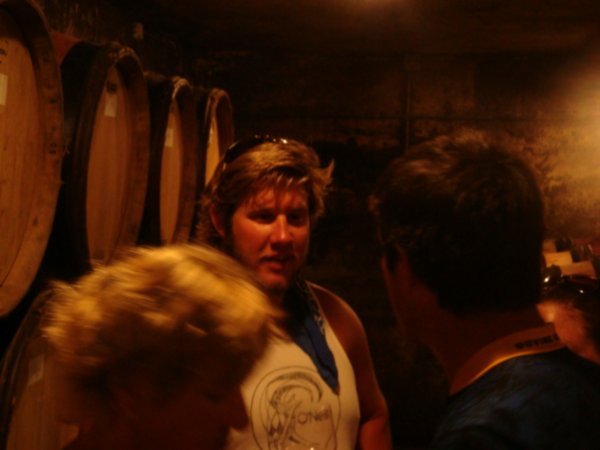 in the cellar
