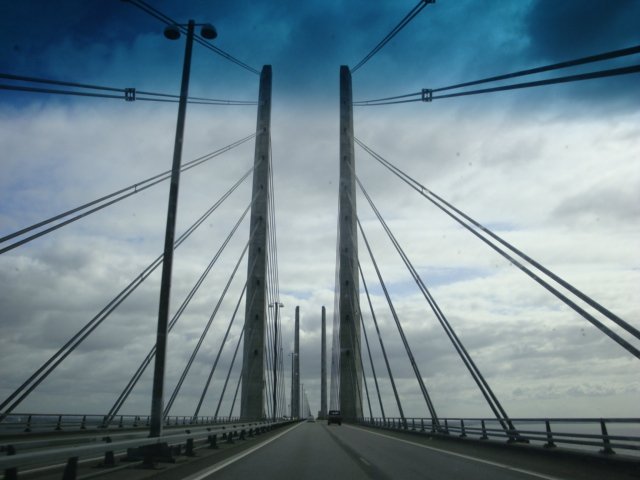the bridge to Sweden