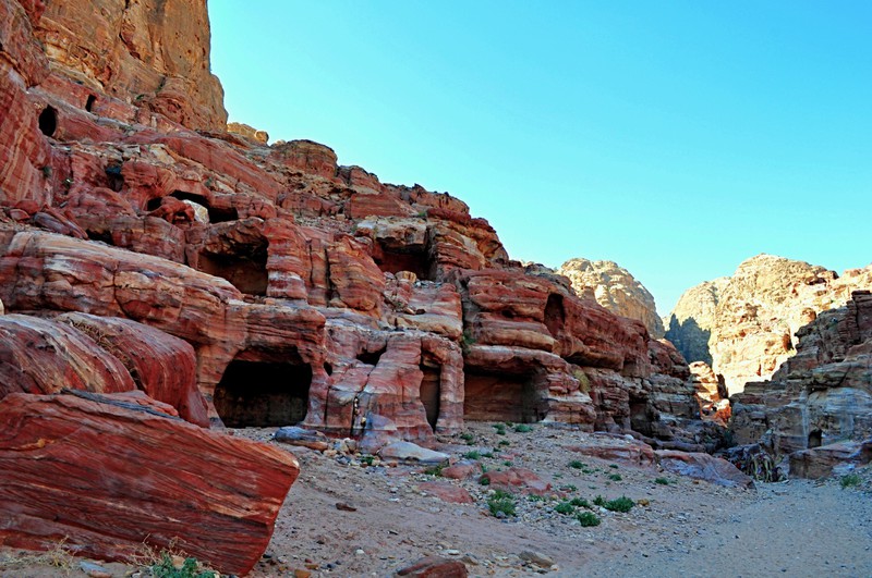 Homes in the cliffs